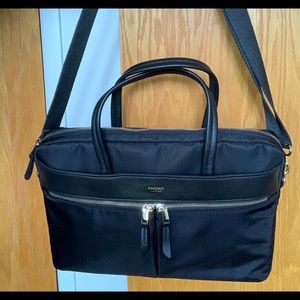 Knomo Hanover 14” Slim Case in Black Nylon